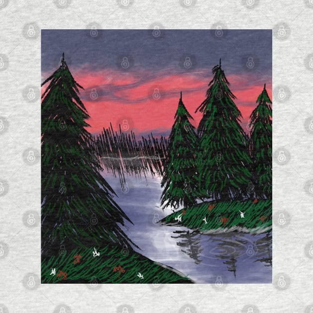 A Tribute to Bob Ross by JoshQuartz